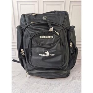 OGIO Tech Specs Metro Street Backpack Black Bag Embroidered Regulator Marine